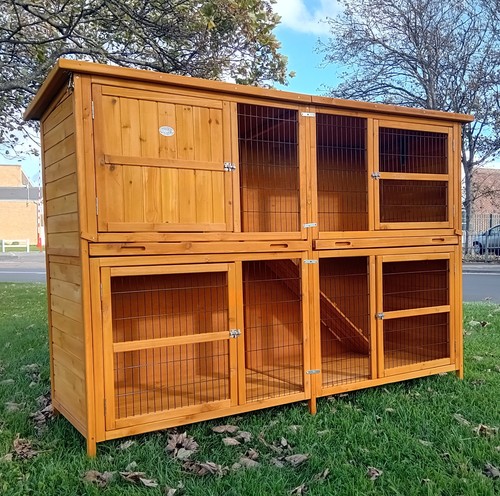 Extra large rabbit hutch - rabbit,