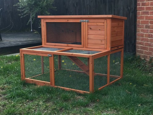 Rabbit guinea pig hutch - 48", /