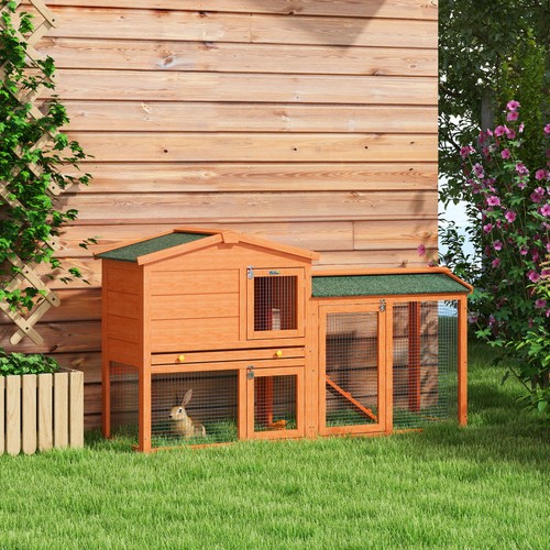 Rabbit hutch outdoor - rabbit, 2