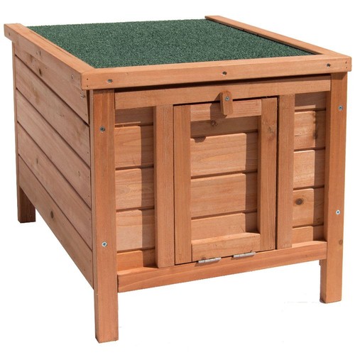 Wooden rabbit hutch - wooden,