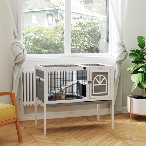 Rabbit hutch elevated - rabbit,