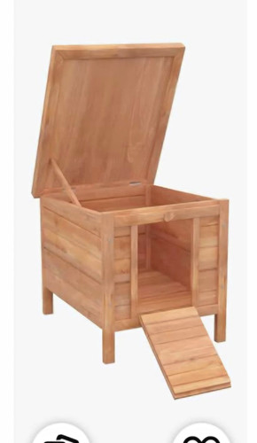Pawhut wooden single tier - pawhut,