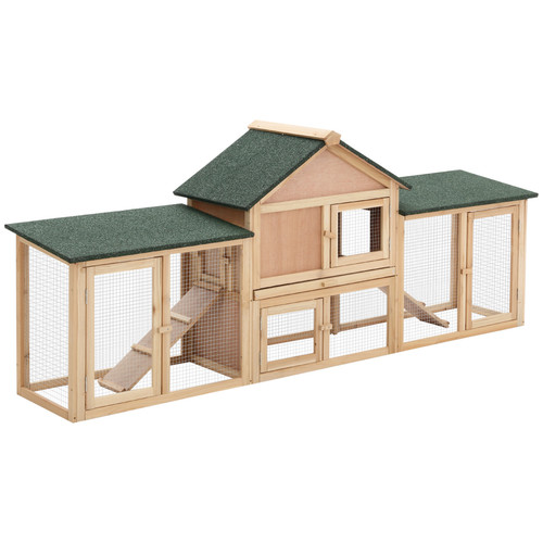 Wooden rabbit hutch - bunny, cage