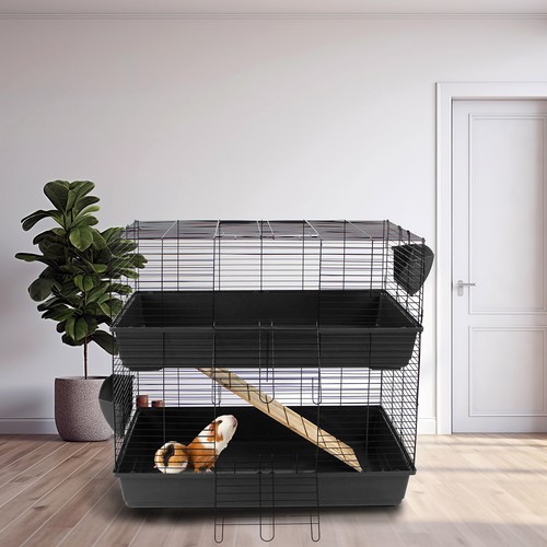 Indoor rabbit cage hutch - rabbit,