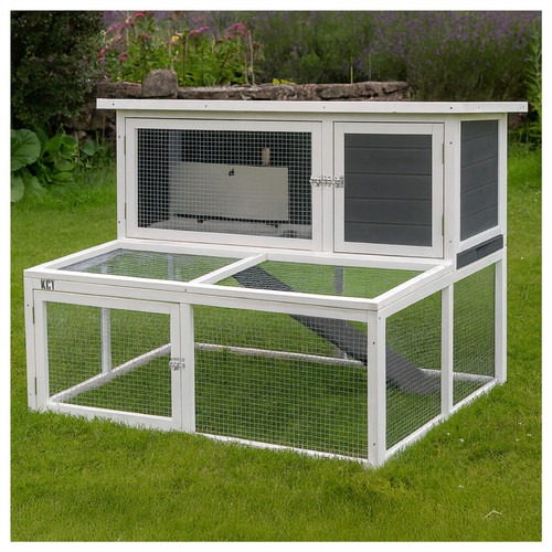 Kct 4ft rabbit hutch - 4ft, double