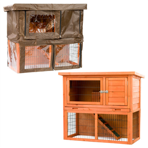 Monza rabbit hutch - rabbit, outdoor